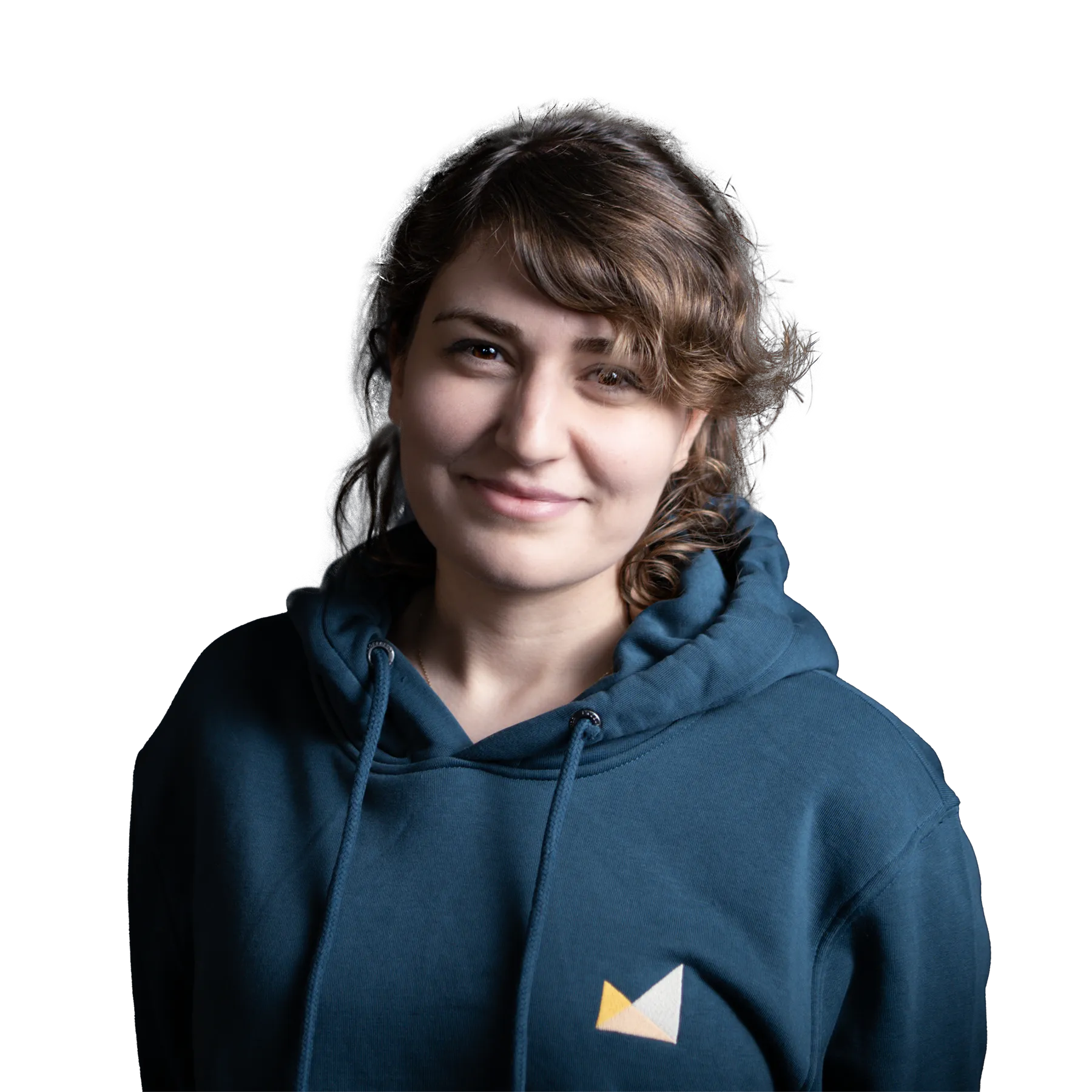 Ein Portrait einer jungen Frau, Yeinab, Praktikantin bei Filmevent.